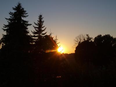 Zachód słońca 07.09.2013