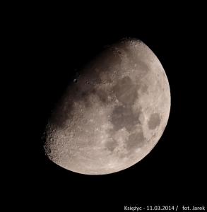 Księżyc 11.03.2014