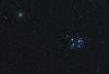 Kometa 46P/Wirtanen w pobliżu Plejad