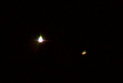 Koniunkcja Wenus i Saturna