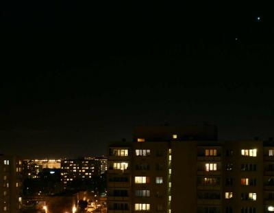 Koniunkcja Wenus i Jowisza