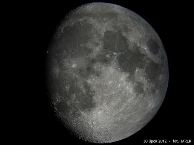 Księżyc 30.07.2012