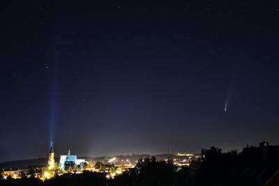 NEOWISE nad Olkuszem