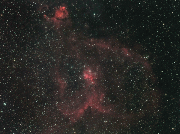 Mglawica IC 1805 Serce